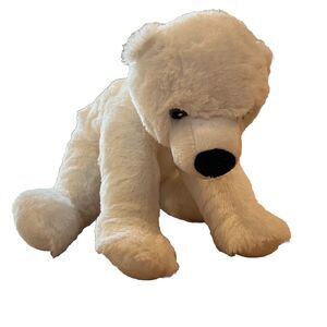 Ikea Original Snuttig Soft Toy White Teddy Bear Polar Plush Stuffed Animal 11”